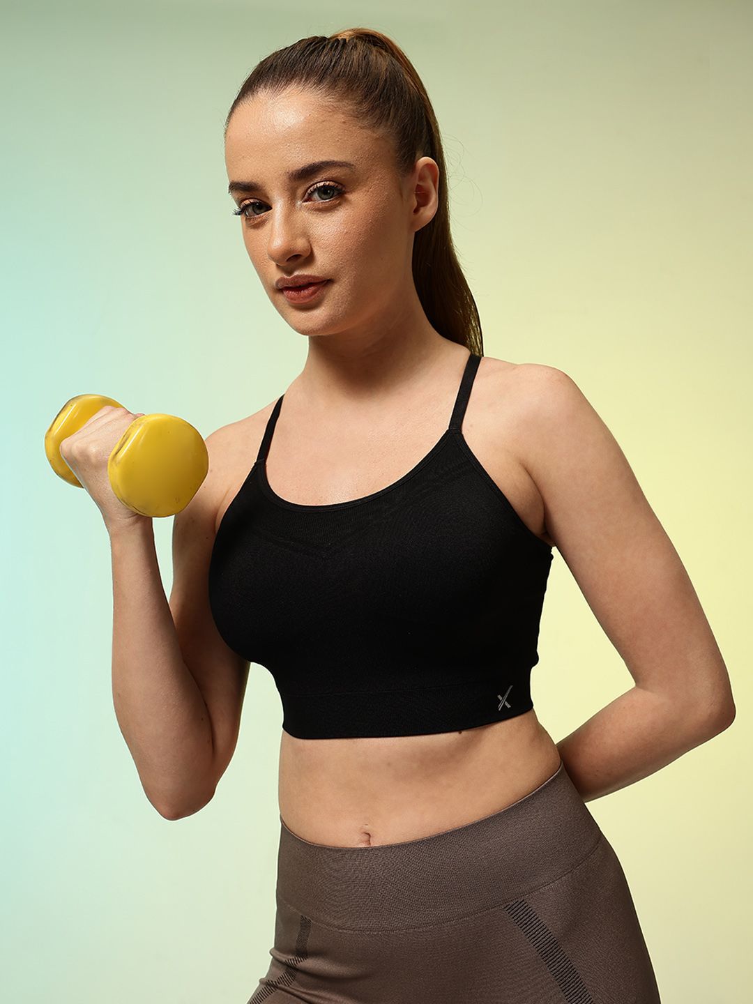 HRX by Hrithik Roshan Lightly Padded Rapid-Dry Workout Bra-picture-37