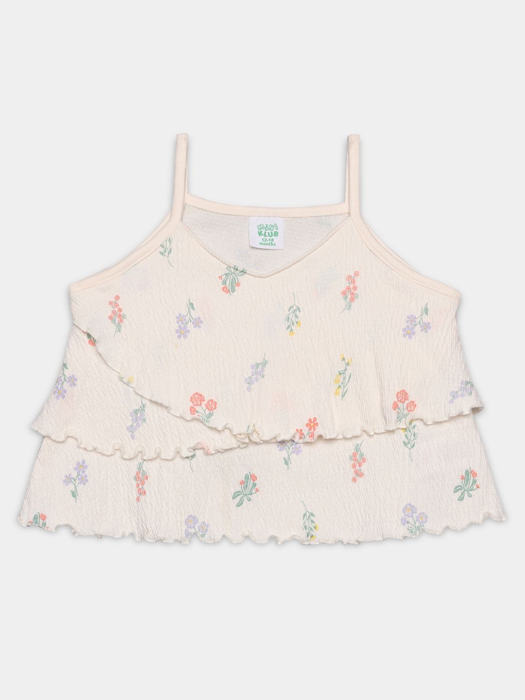 MINI KLUB Girls Floral Print Top-picture-17