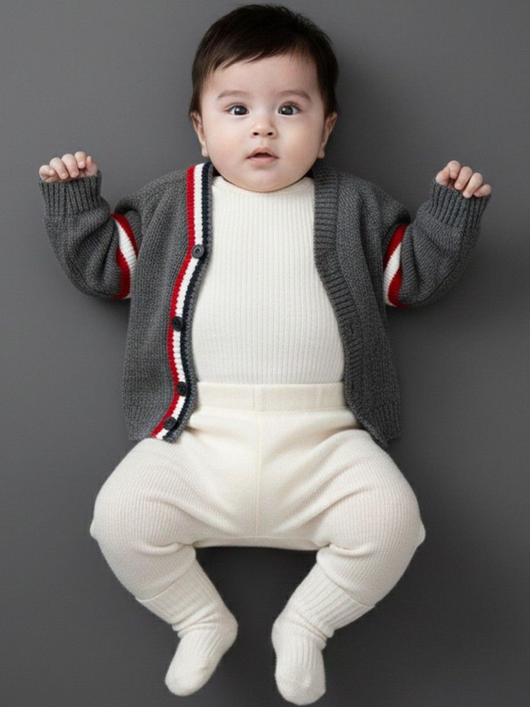 YK Unisex Kids Colourblocked Cardigan-picture-50