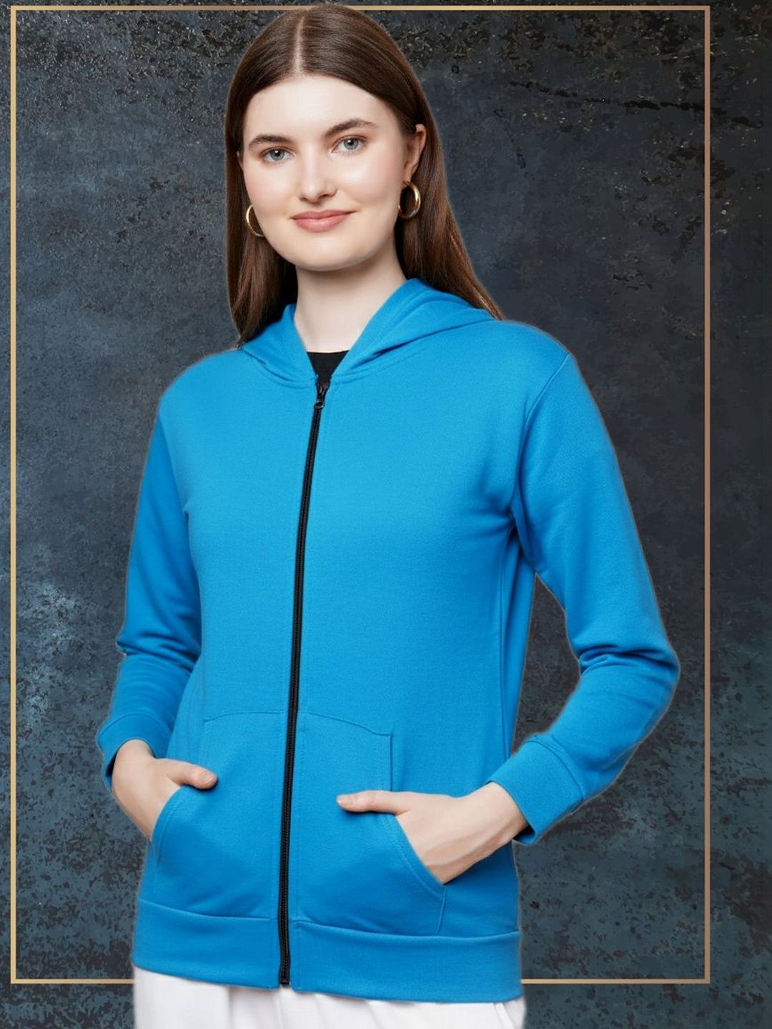 DDASPRATION Women Fleece Woven Jacket-picture-41