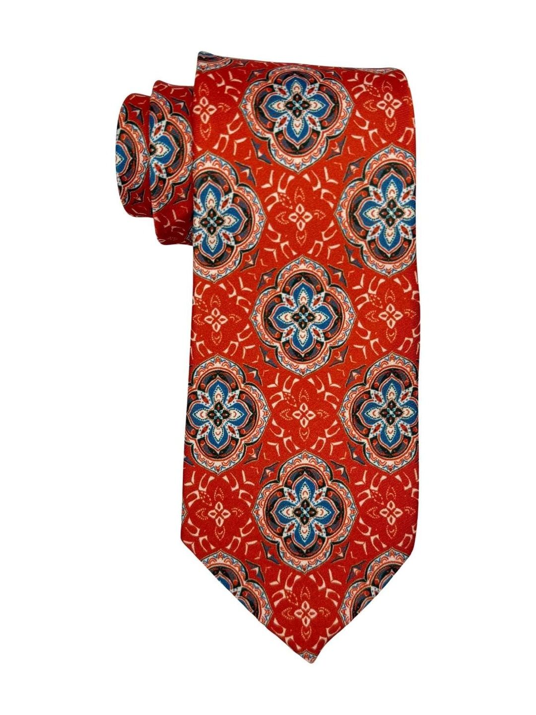 The Tie Hub Men Printed Broad Tie-picture-35