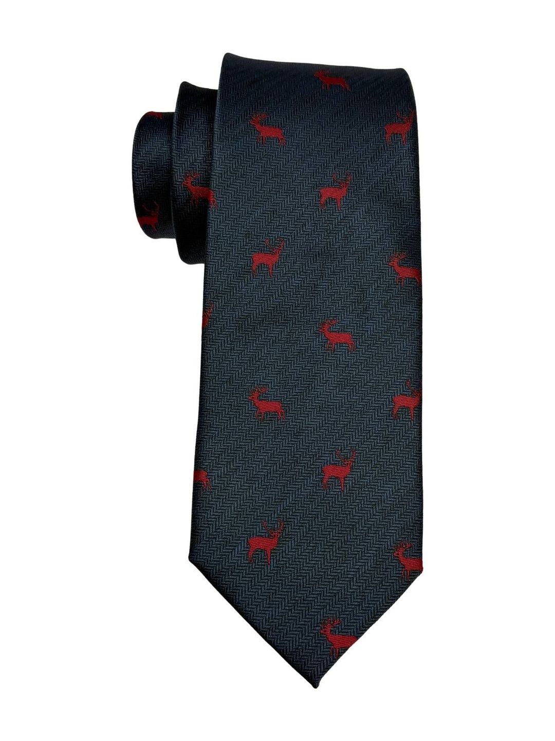 The Tie Hub Men Woven Design Broad Tie-picture-37