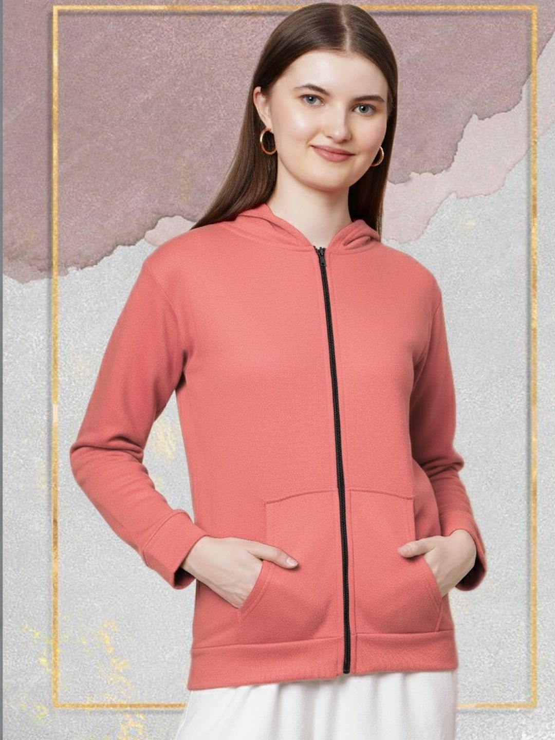 DDASPRATION Women Fleece Knitted Jacket-picture-41