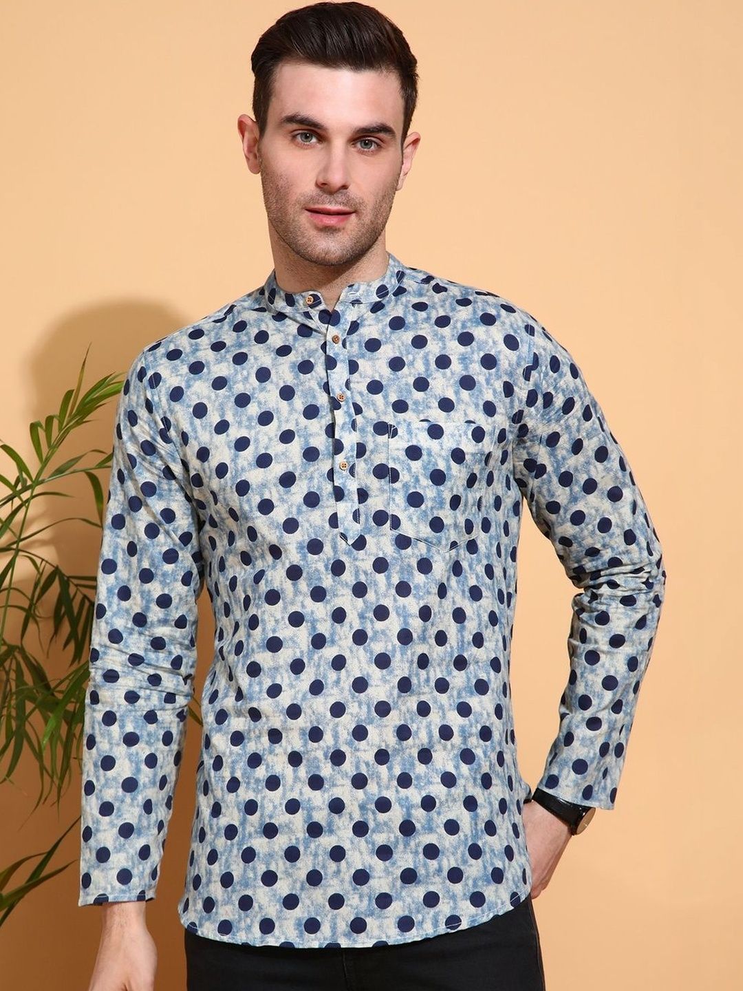 XENOR Men Geometric Printed Kurta-picture-45