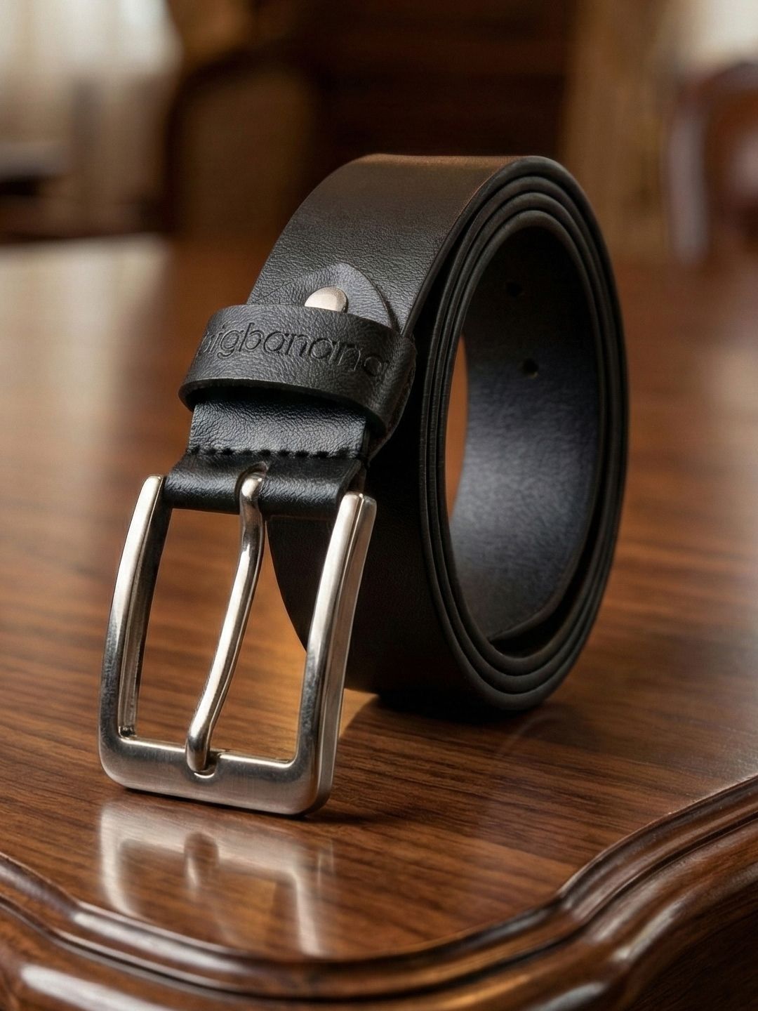 bigbanana Men Plus Size Leather Belt-image-9