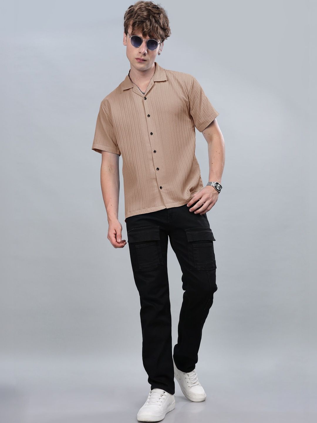 JAMES&GEORGE Men Comfort Casual Shirt-picture-54