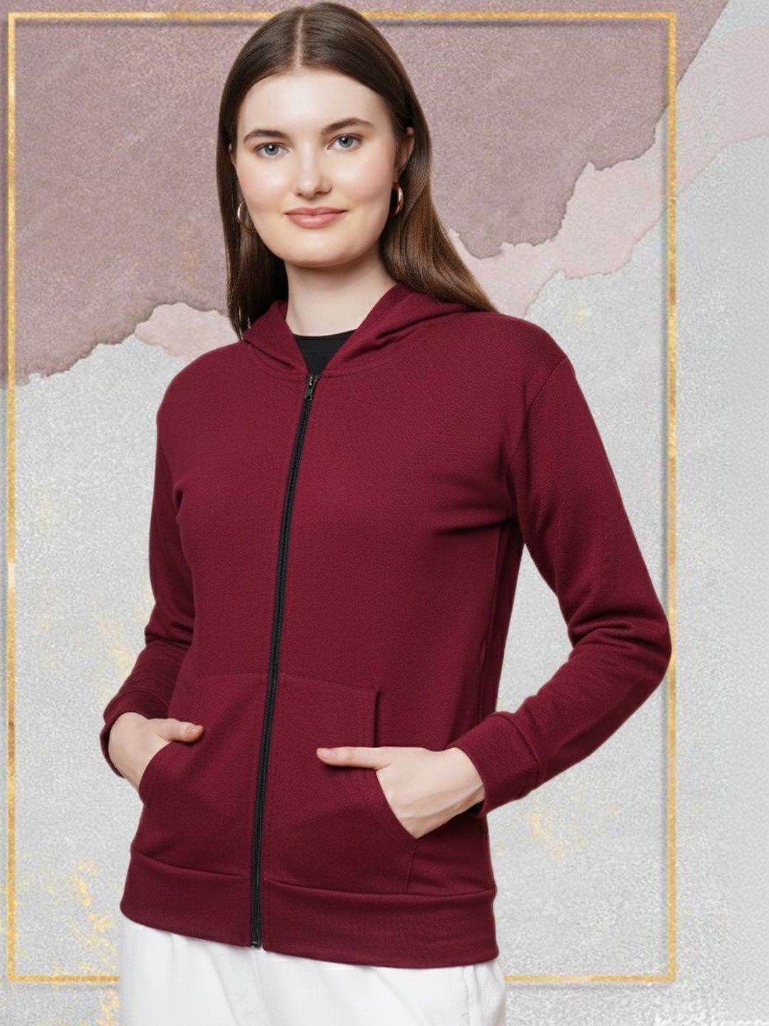 DDASPRATION Women Fleece Lightweight Puffer Jacket-picture-7
