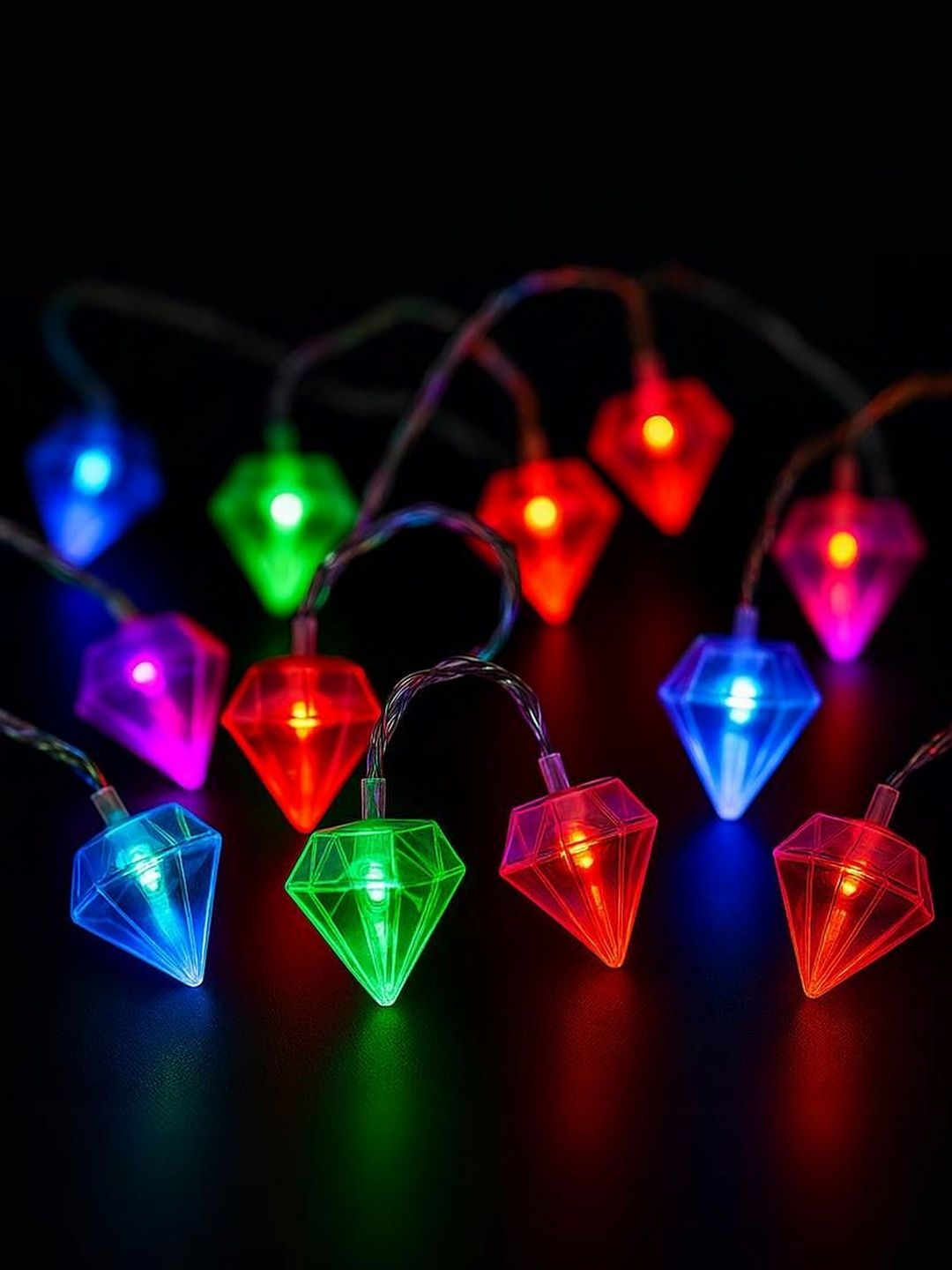 MPROW Red & Blue Waterproof Fruit-Shaped LED String Lights-image-44