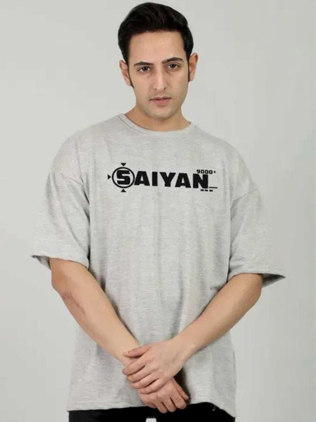 pezoz Men Oversized Graphic Back Print Cotton T-Shirt-picture-12