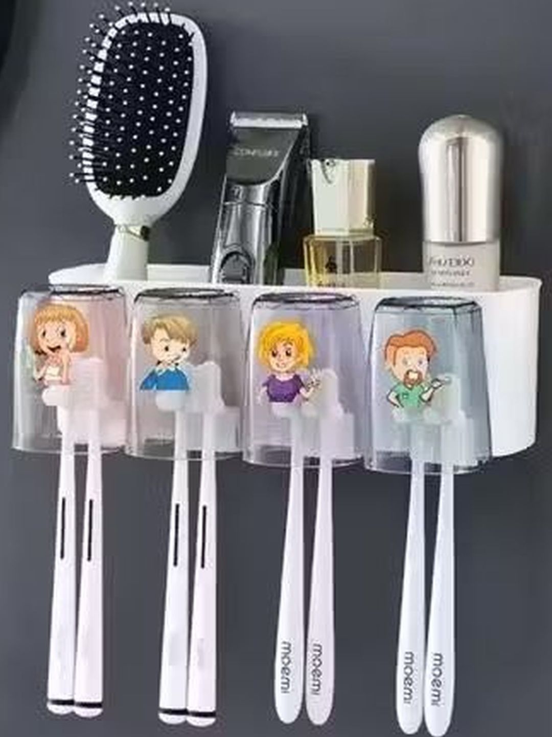 Galley way White & White Textured Plastic