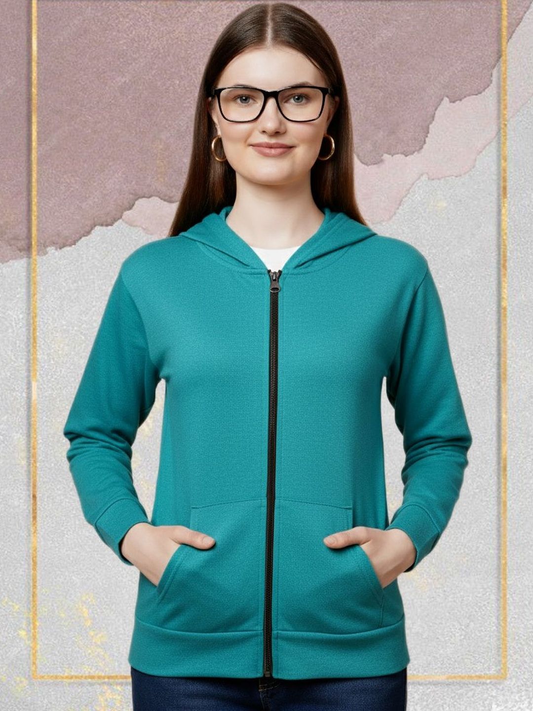 DDASPRATION Women Fleece Sporty Jacket-picture-42