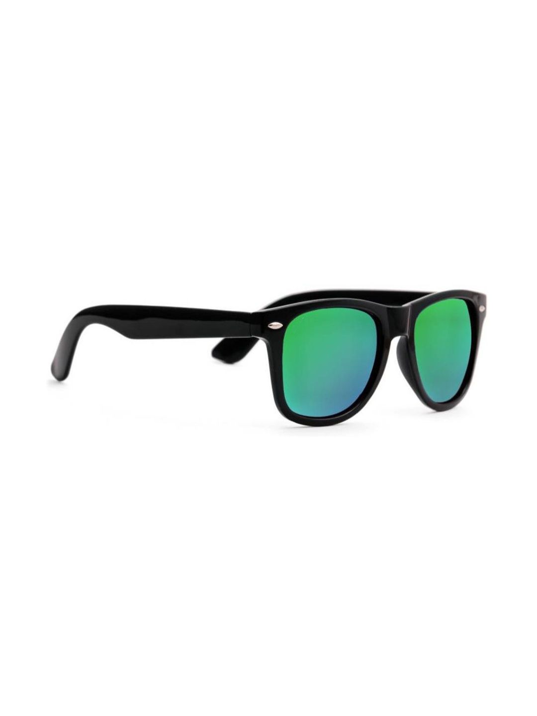Elligator Men Green Lens & Black Wayfarer Sunglasses with-picture-29