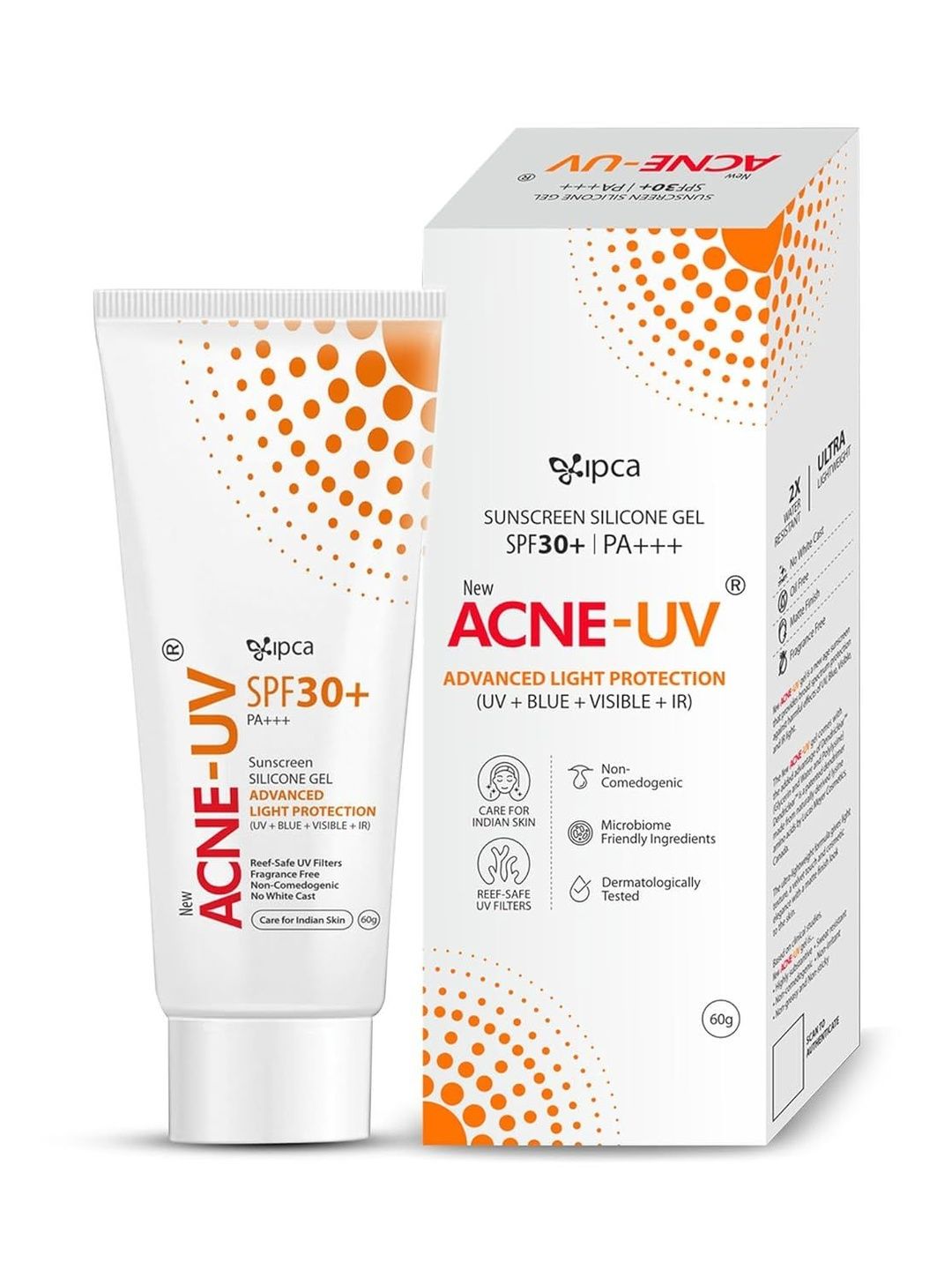 IPCA Acne-UV Advanced Light Protection Sunscreen Gel - 60 g-picture-28