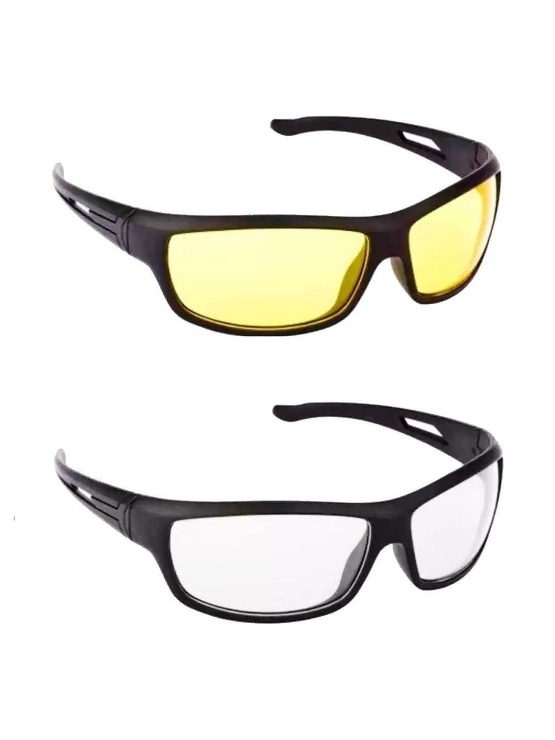 Elligator Men Yellow Lens & Black Sports Sunglasses with-image-37