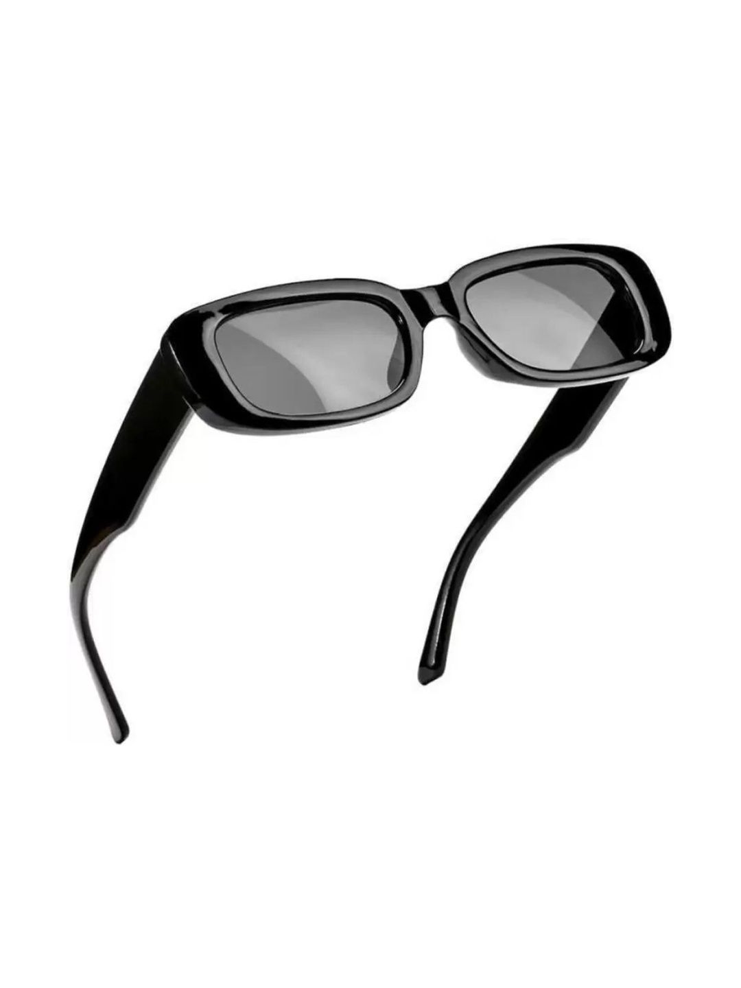 Elligator Men Grey Lens & Black Rectangle Sunglasses with-image-14