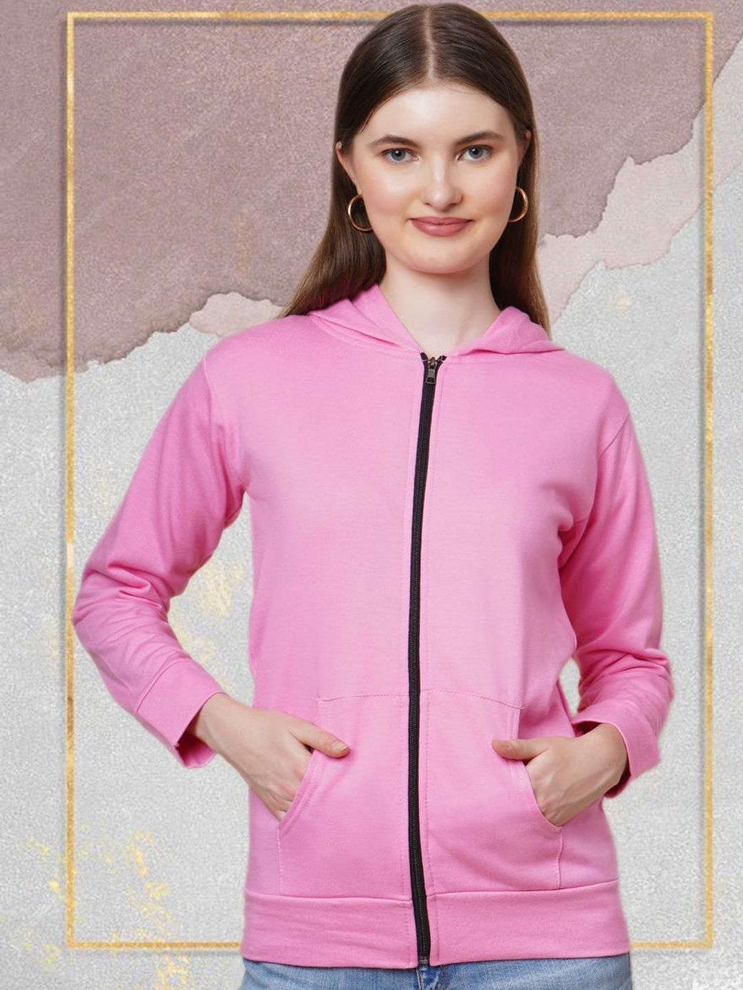 DDASPRATION Women Fleece Lightweight Woven Jacket-picture-29