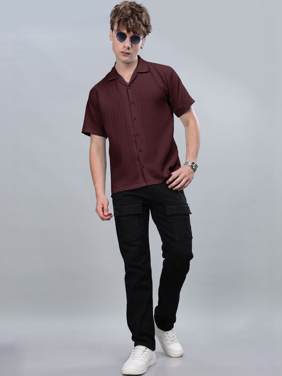 JAMES&GEORGE Men Comfort Casual Shirt-picture-24
