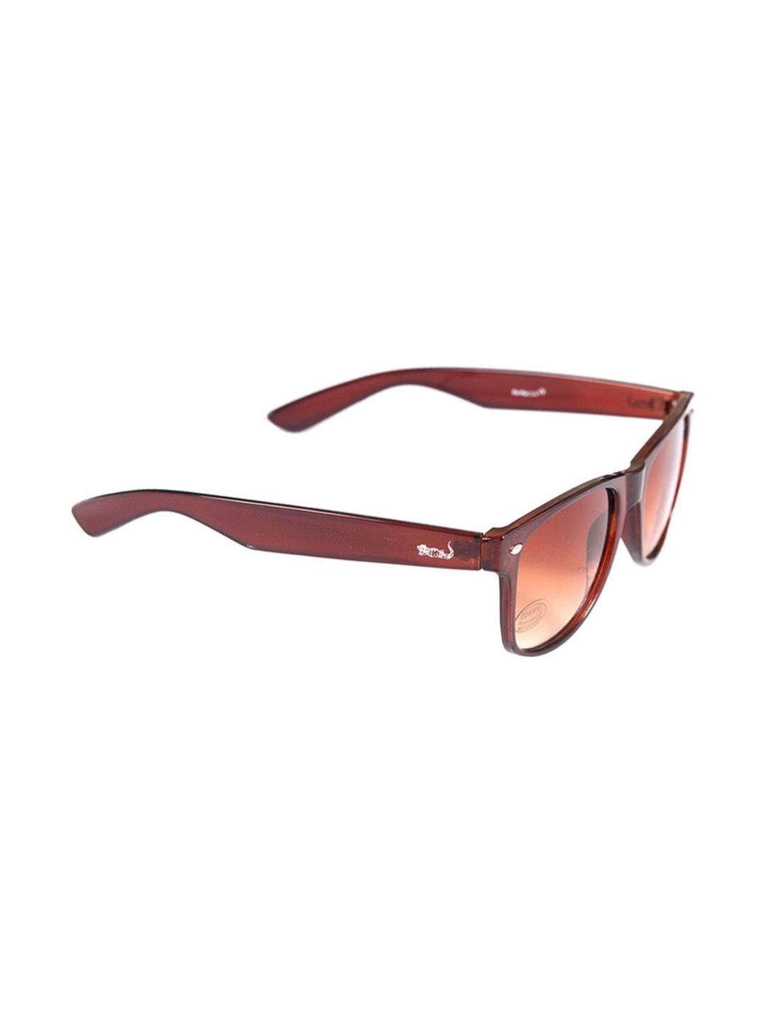 Elligator Men Black Lens & Brown Square Sunglasses with-picture-30