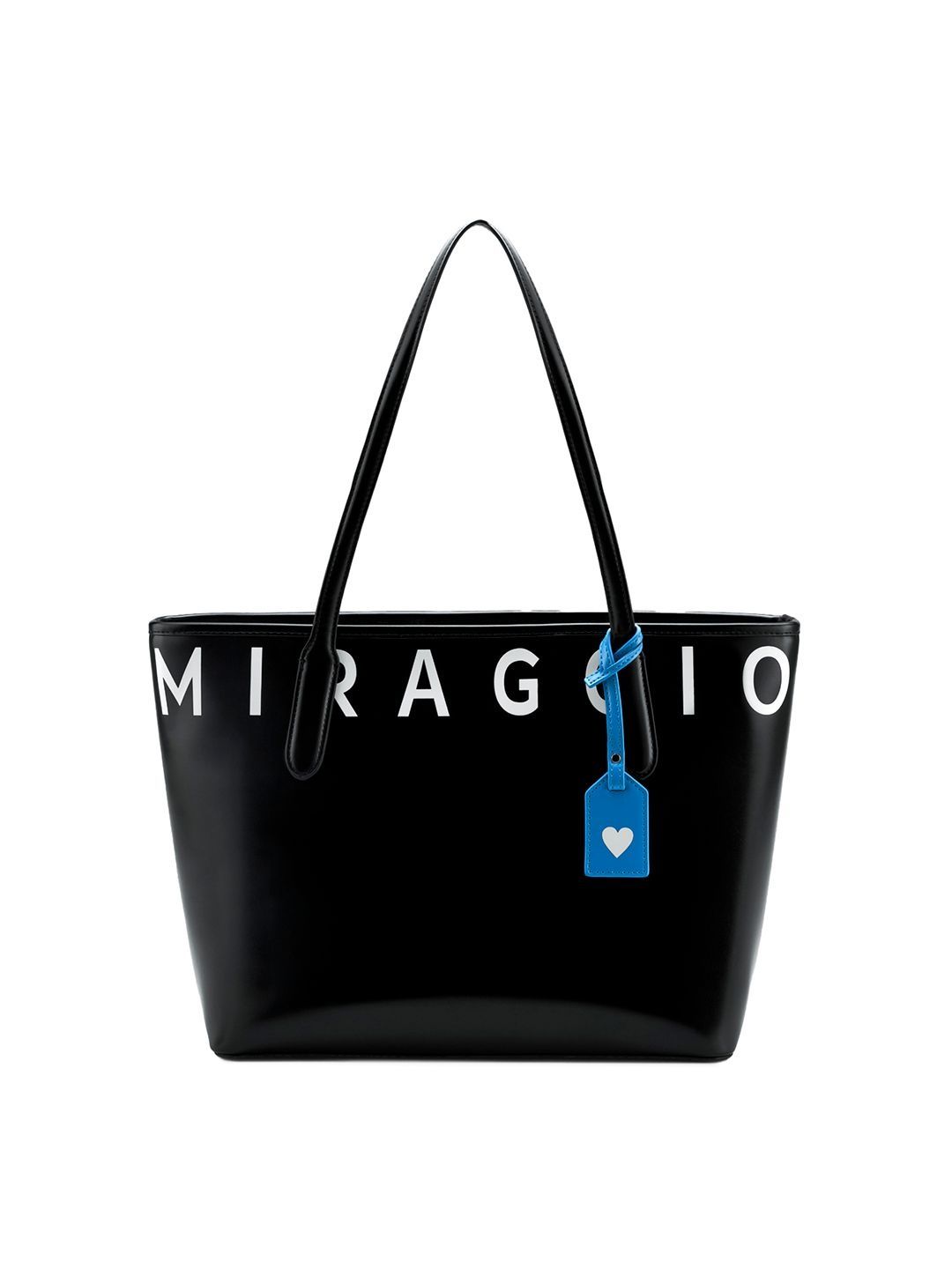 MIRAGGIO PU Shopper Tote Bag with Applique-image-49
