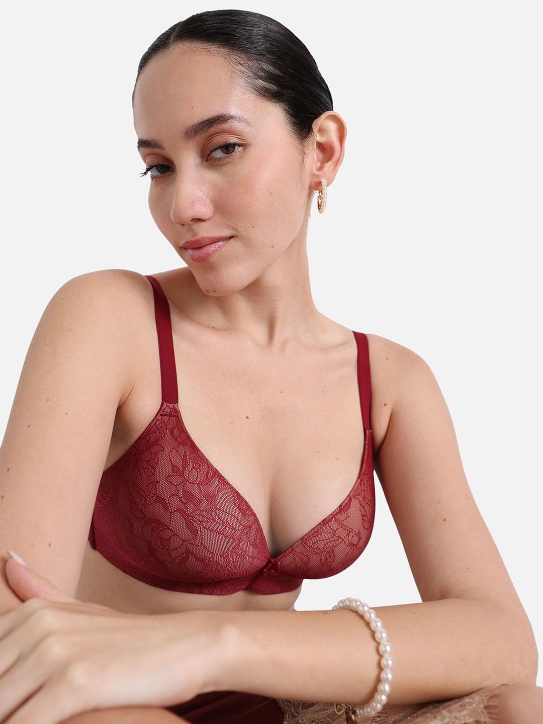 Wacoal Bra Half Coverage Lightly Padded-picture-14