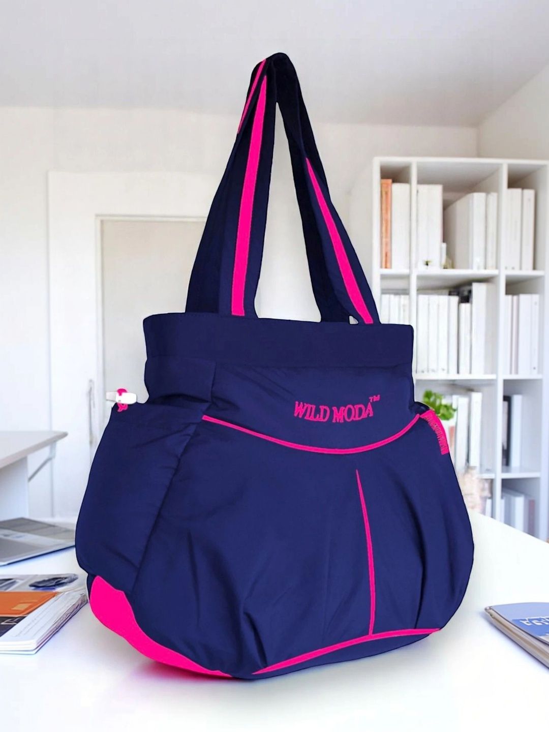 WILDMODA Colourblocked Shopper Shoulder Bag-picture-26
