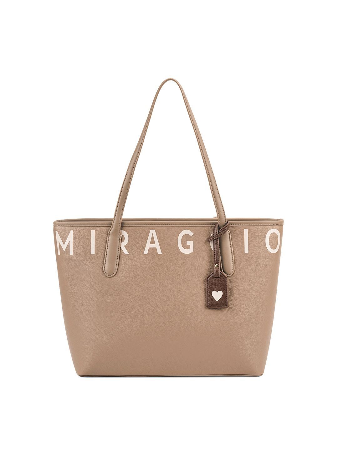 MIRAGGIO PU Structured Tote Bag with Tasselled-picture-36