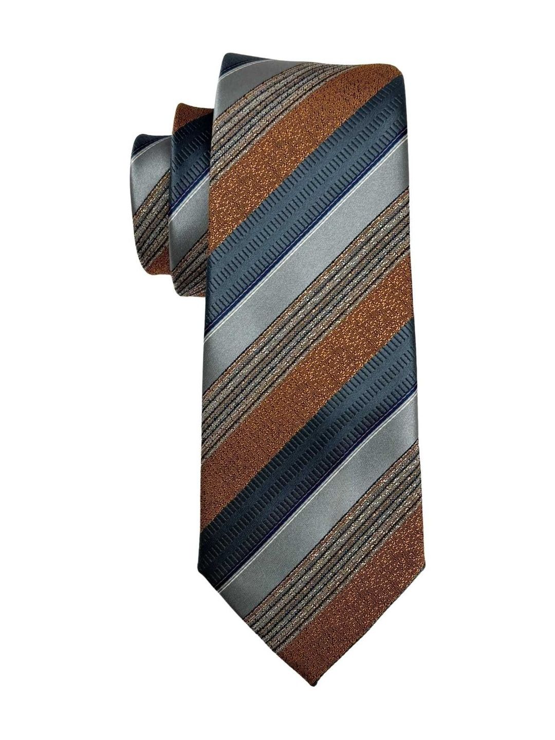 The Tie Hub Men Striped Broad Tie-picture-39