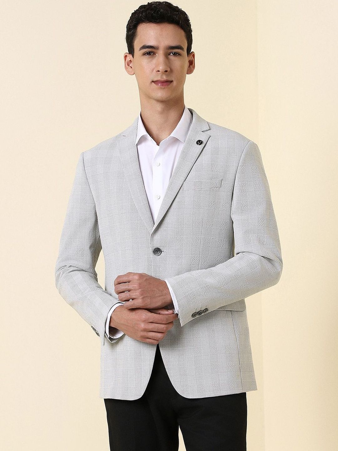 Allen Solly Single Breasted Blazer-picture-43