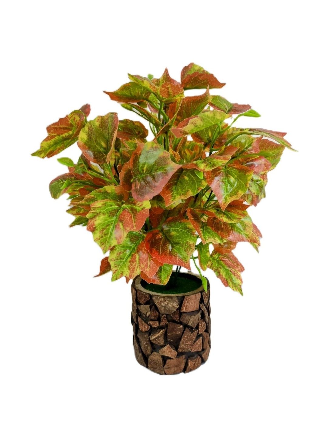 BK Mart Orange 1 Pieces Artificial Plant With Pot