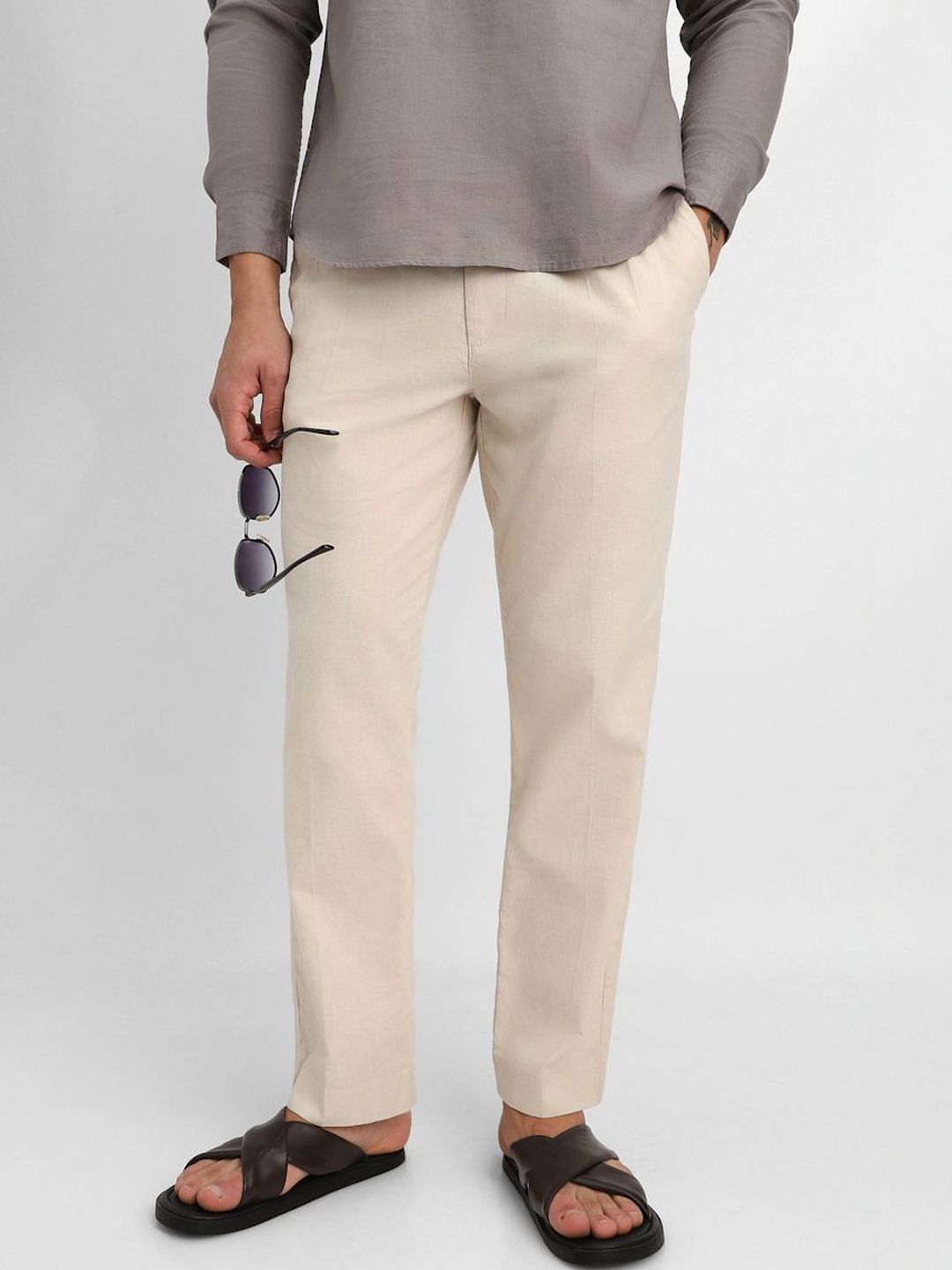 Snitch Men Pleated Trousers-picture-46