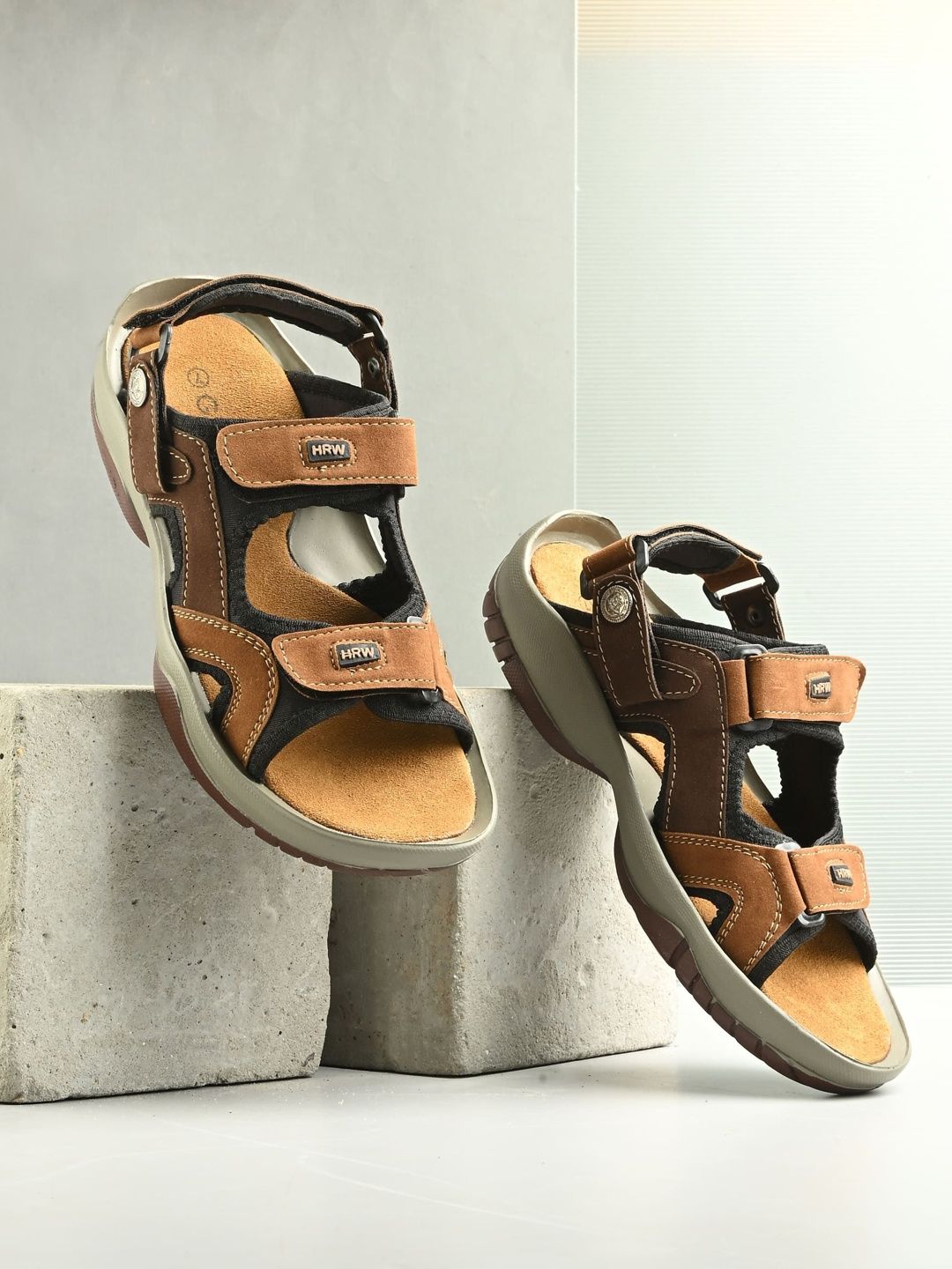 GWALK Men Suede Sandals-picture-44