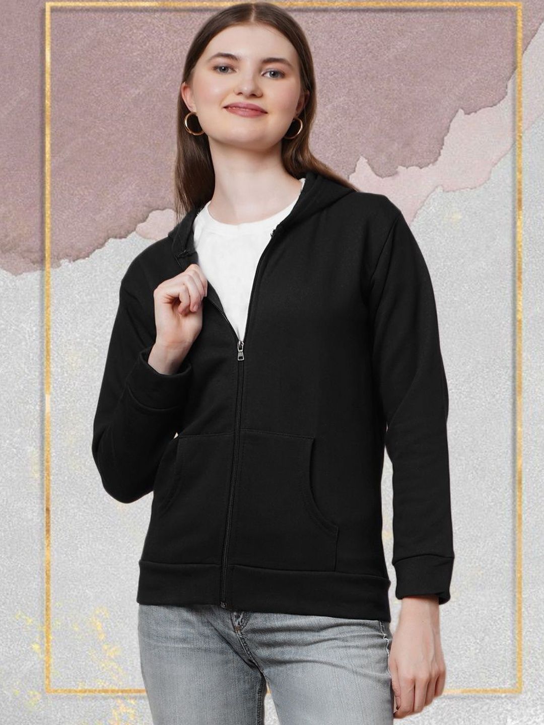 DDASPRATION Women Fleece Knitted Jacket-picture-27
