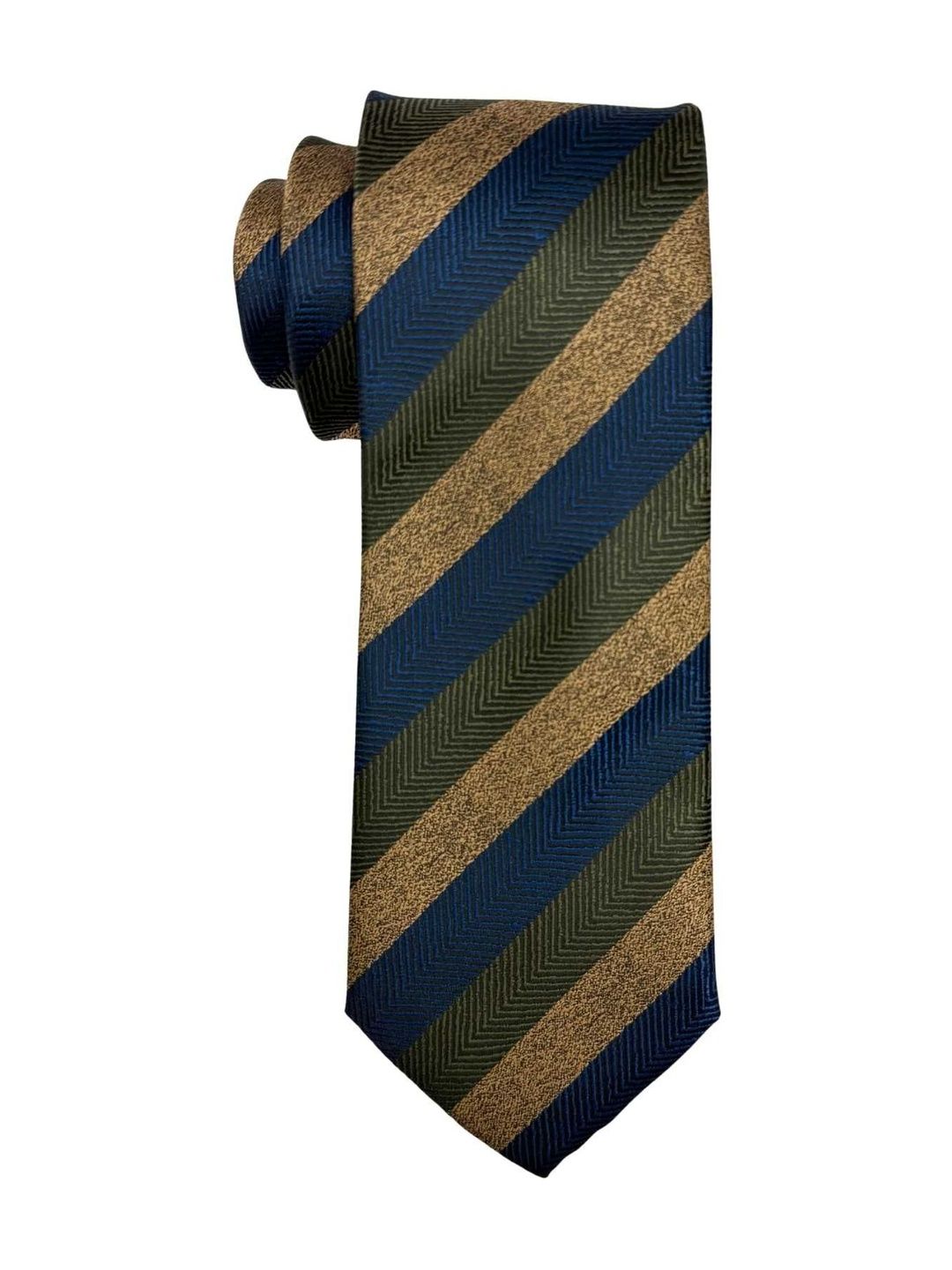The Tie Hub Men Striped Broad Tie-image-5