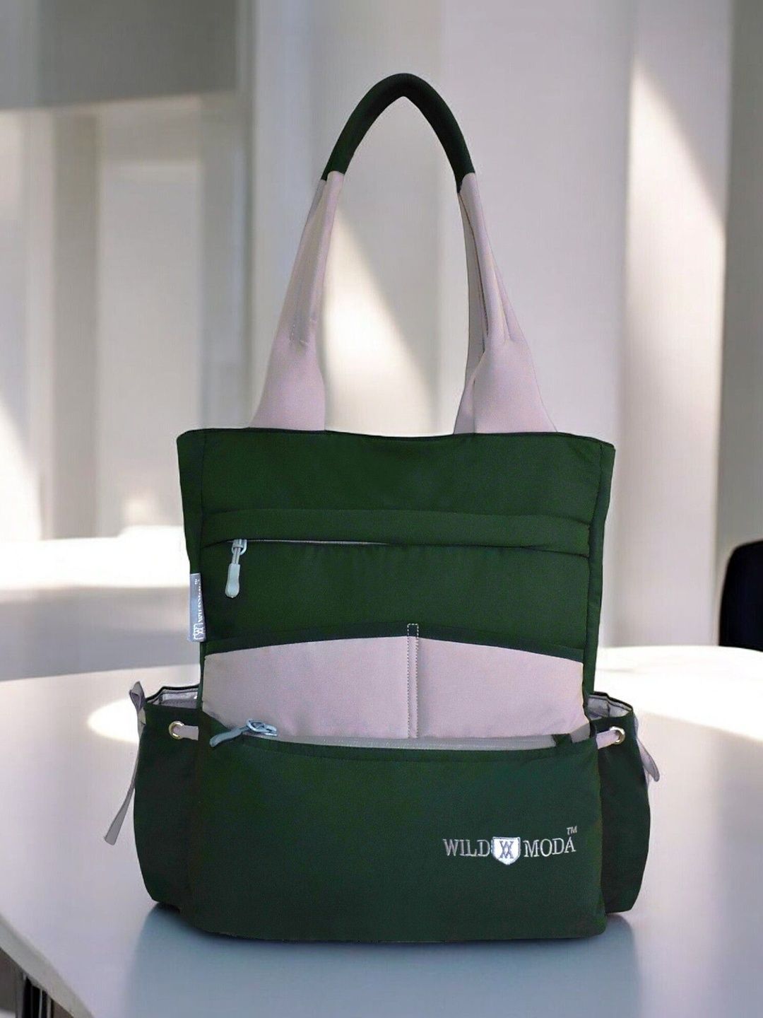 WILDMODA Colourblocked Tote Bag-picture-21