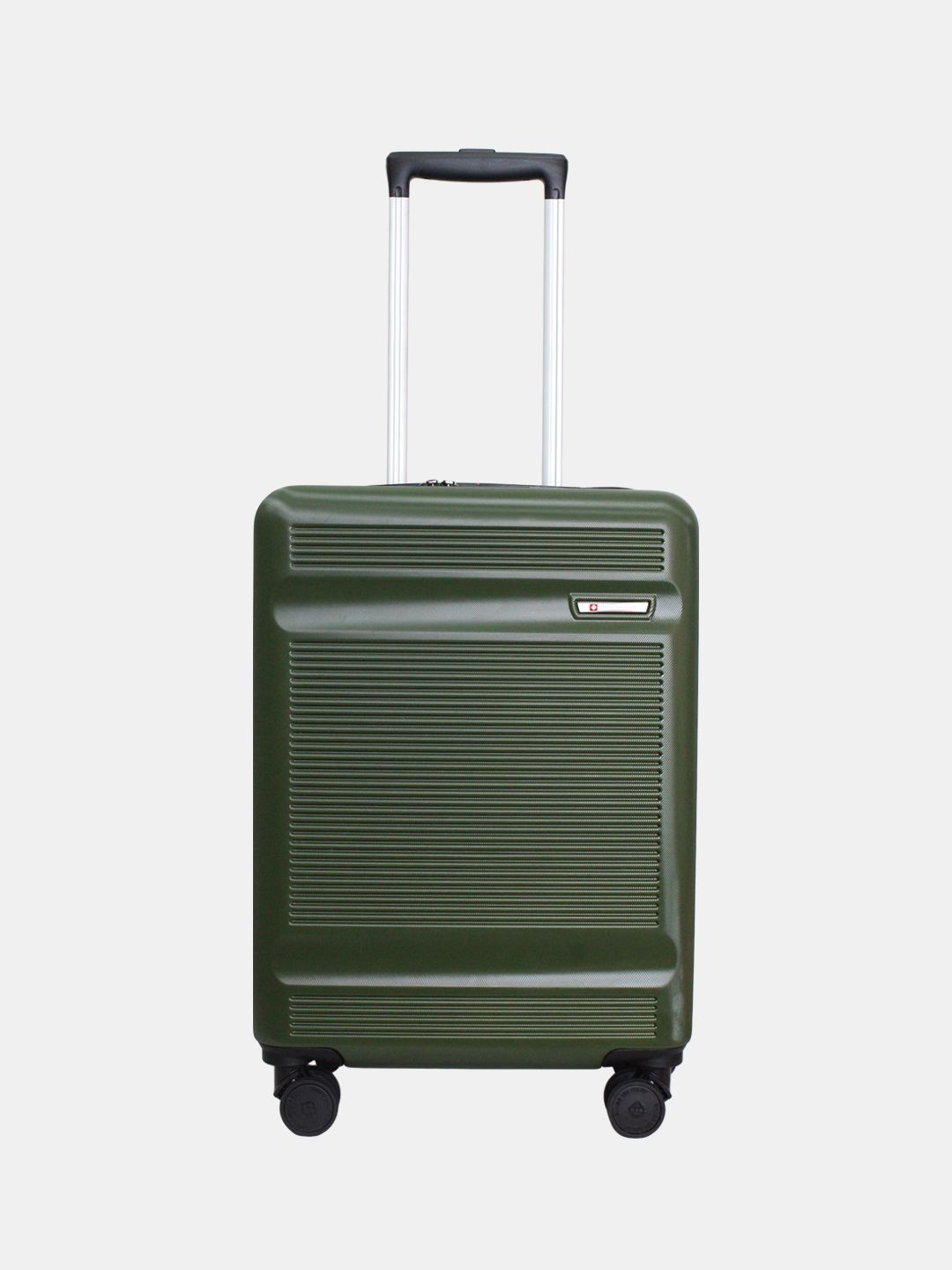 SWISS MILITARY Textured Hard-Sided Cabin Trolley Suitcase-image-6