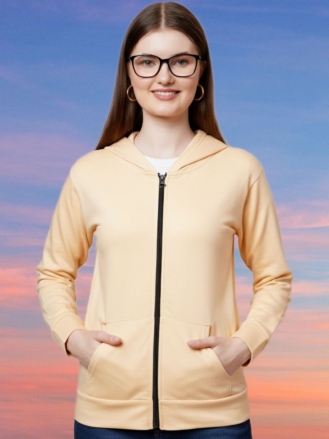 DDASPRATION Women Fleece Knitted Jacket-picture-28