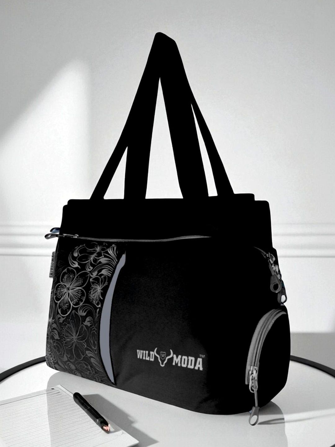 WILDMODA Floral Printed Tote Bag-picture-28