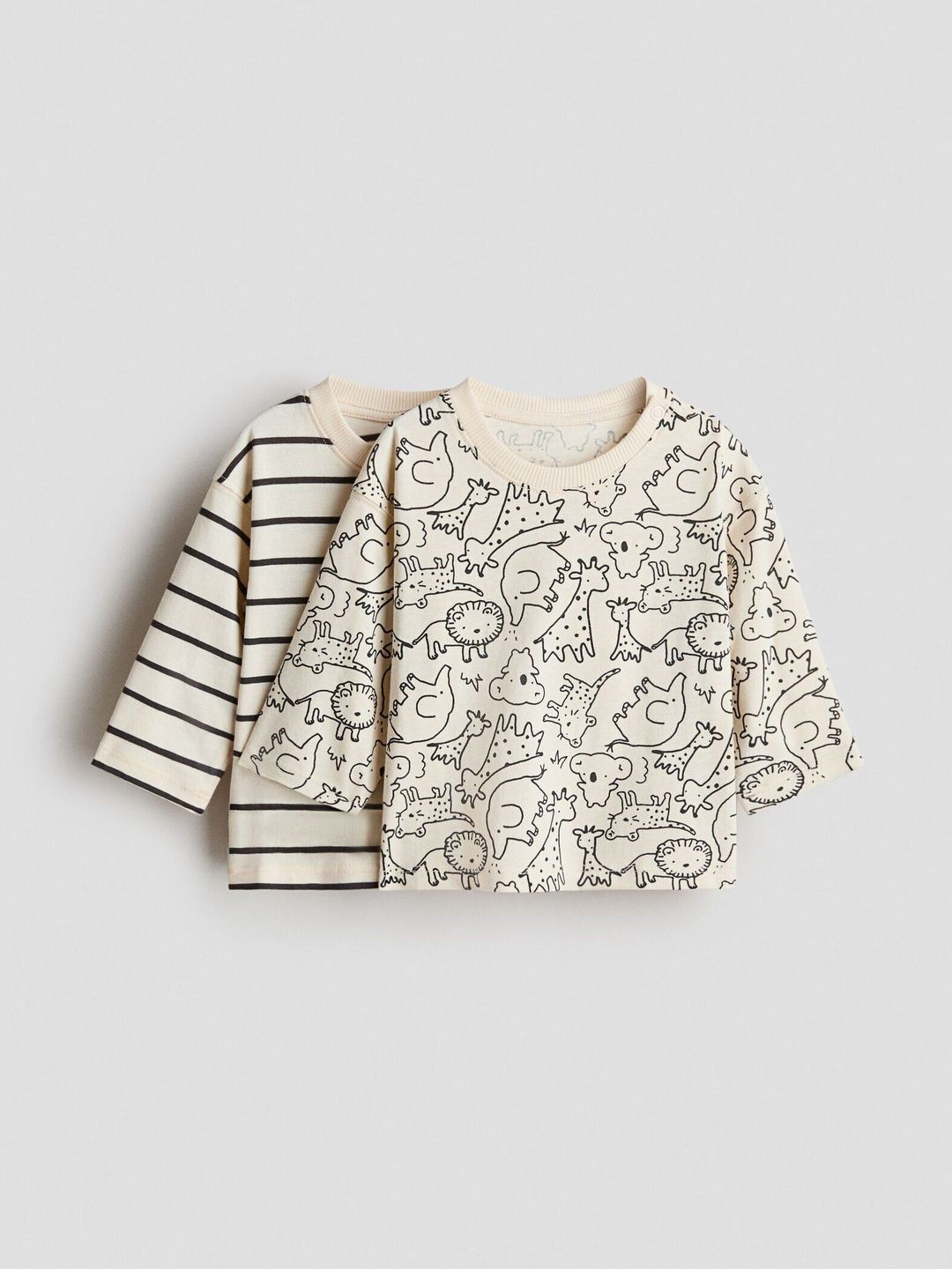 H&M 2-Pack Printed T-shirts