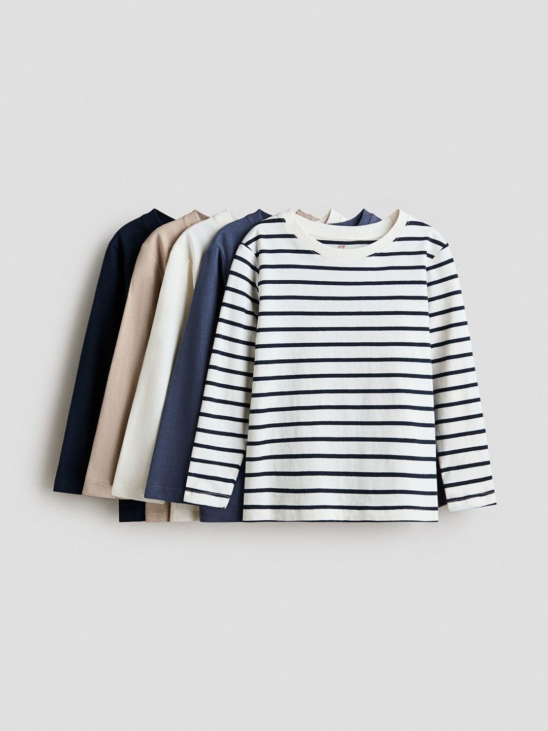H&M 5-Pack Long-Sleeved T-shirts