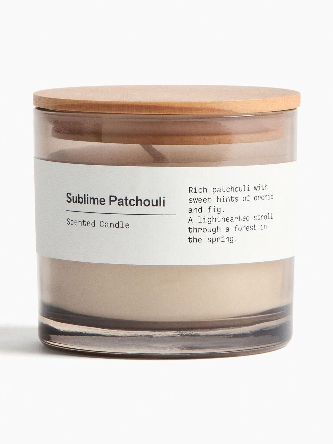 H&M Scented candle in glass holder