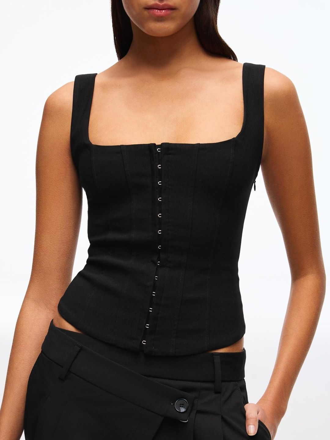 Bershka Bengaline strappy top-picture-27