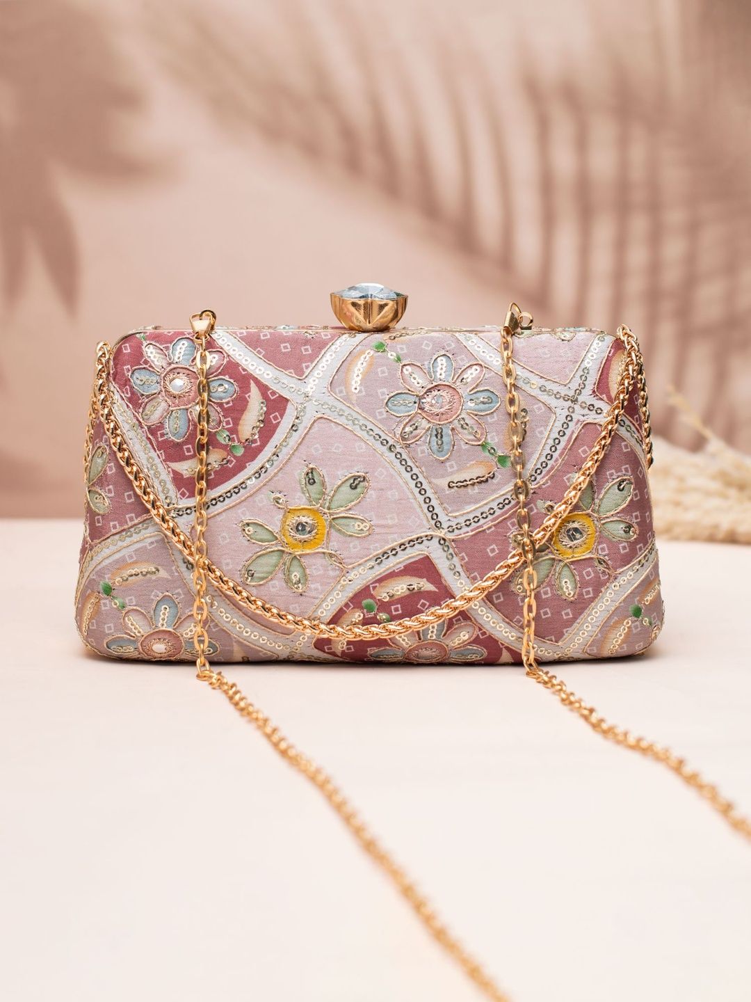 ARTKLIM Embroidered Box Clutch-picture-32
