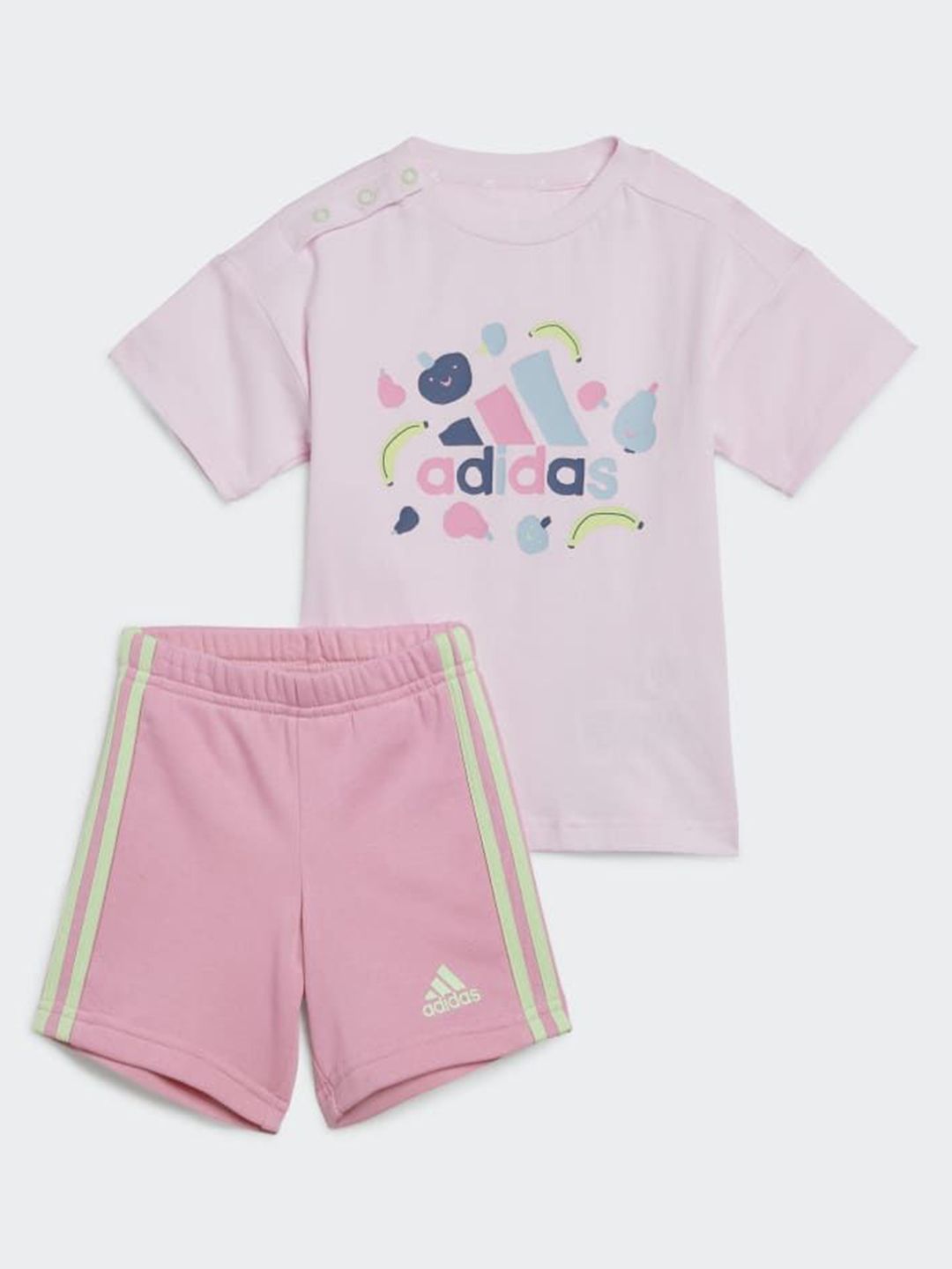 ADIDAS Infant Boys FRUIT Printed T-Shirt With Shorts-picture-32