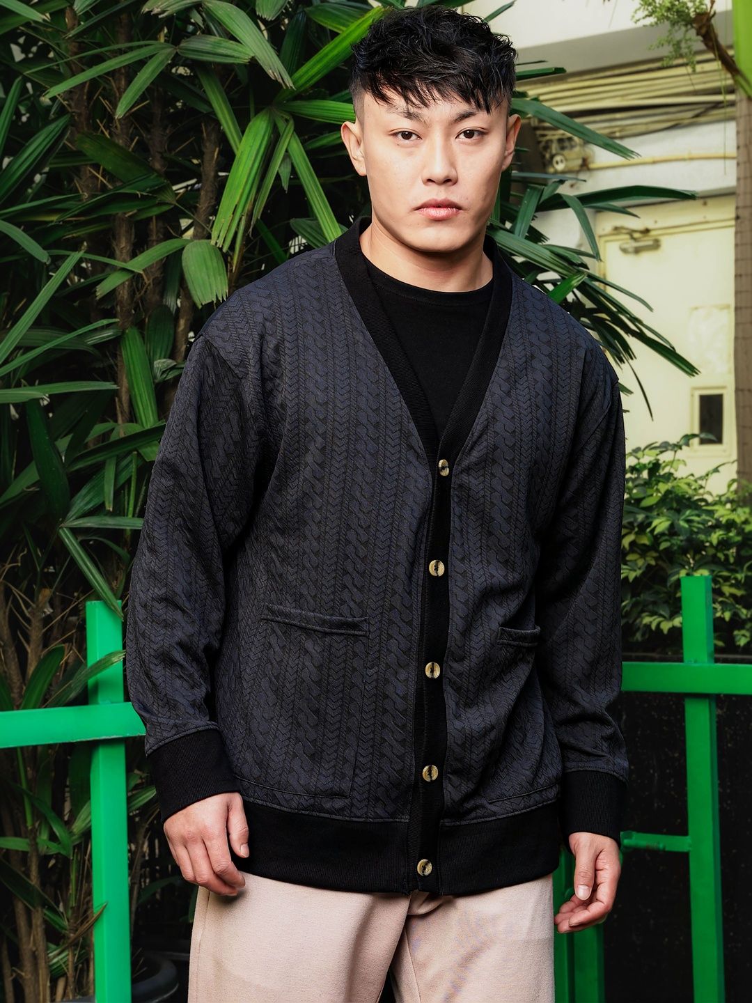 House of Koala Unisex Cable Knit Cardigan-picture-52