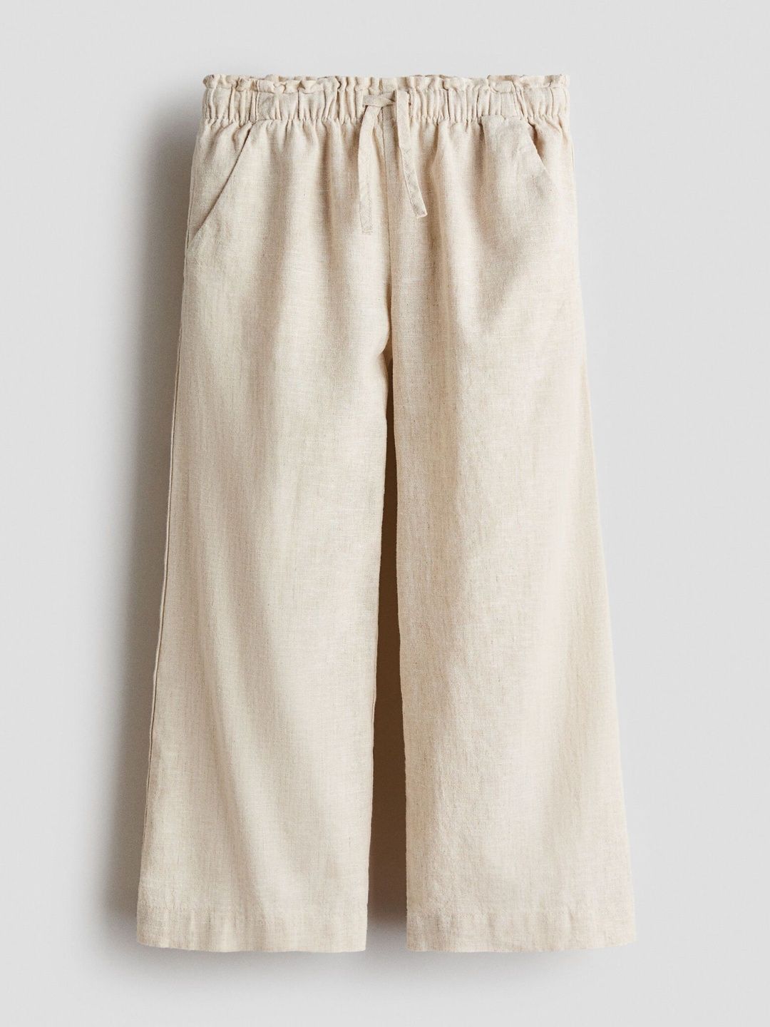 H&M Linen-Blend Trousers