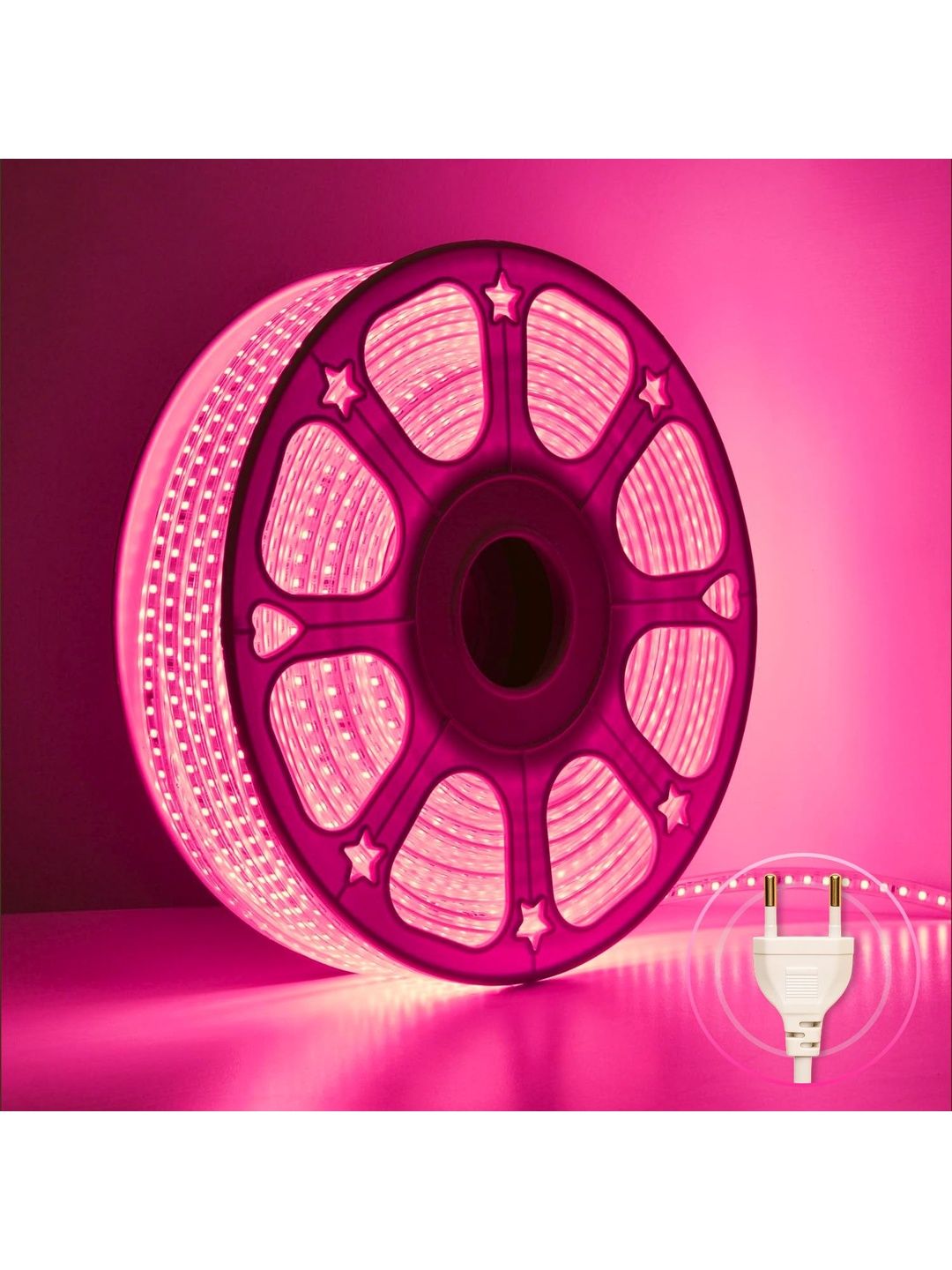 MPROW Pink Waterproof Rope String Light-image-11