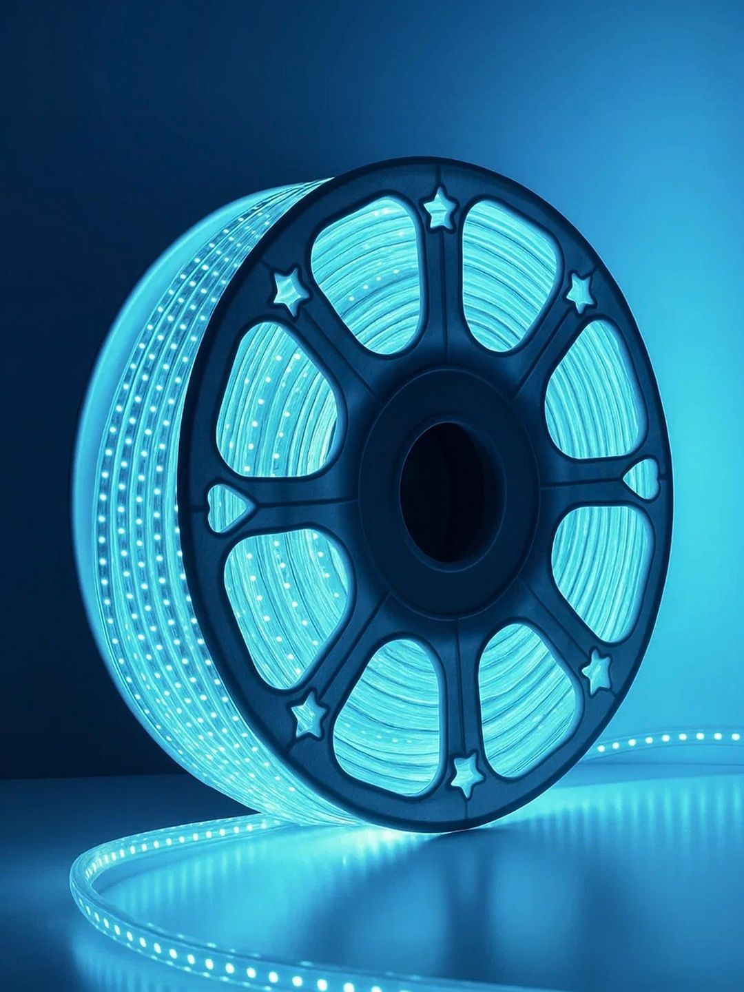 MPROW Blue Waterproof Rope String Light-image-6