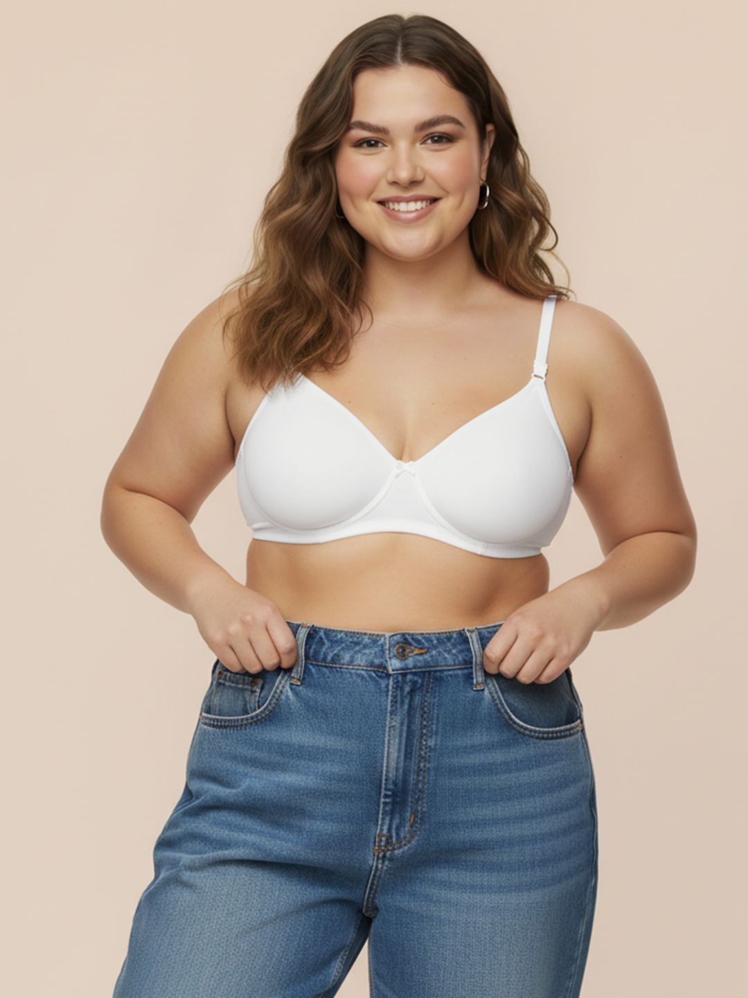 Sztori Plus Size Full Coverage Non-Padded Everyday Bra-picture-38