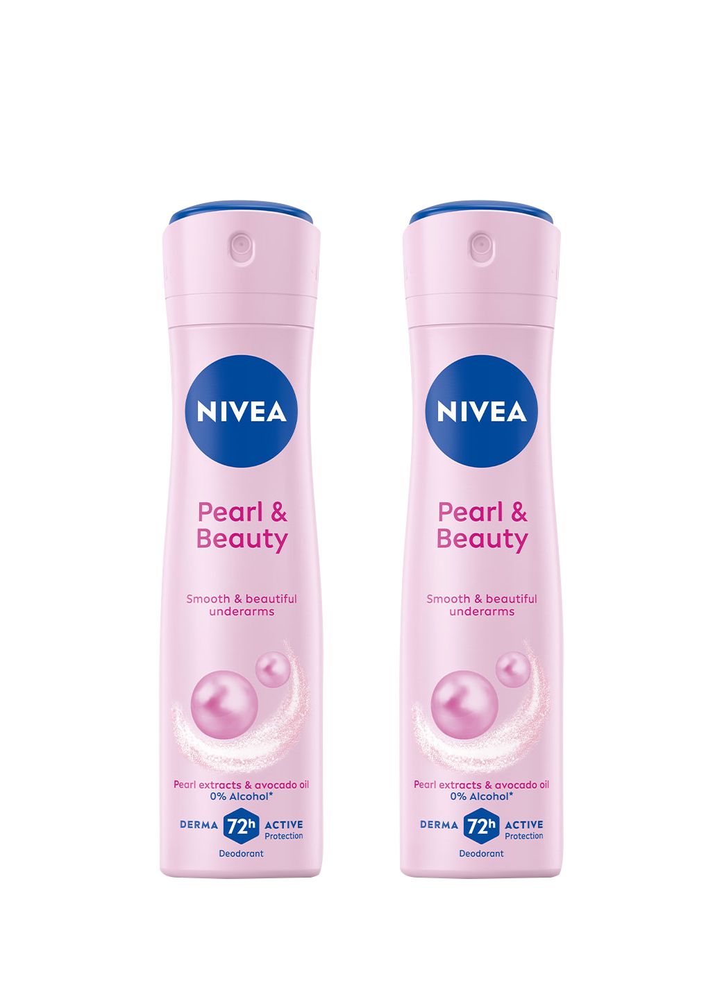 Nivea Women Set of 4 Pearl & Beauty 0% Alcohol Deodorants - 150 ml each-picture-56