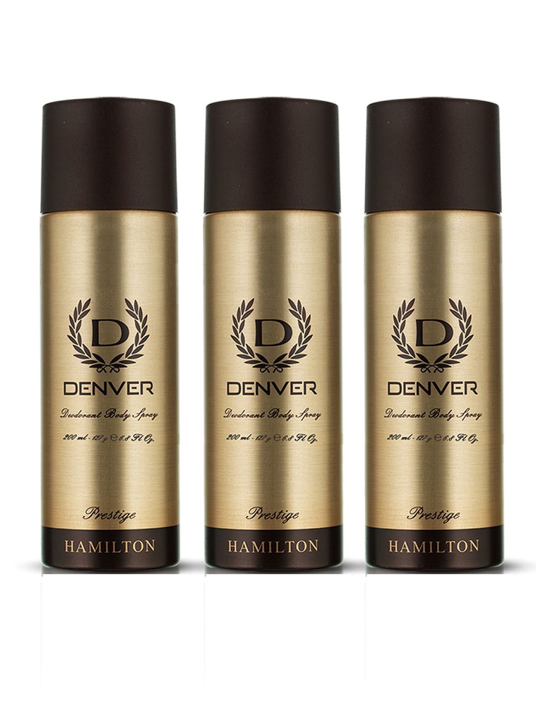 Denver Men Set of 3 Prestige Hamilton Deodorant Body Spray - 200 ml each-image-23